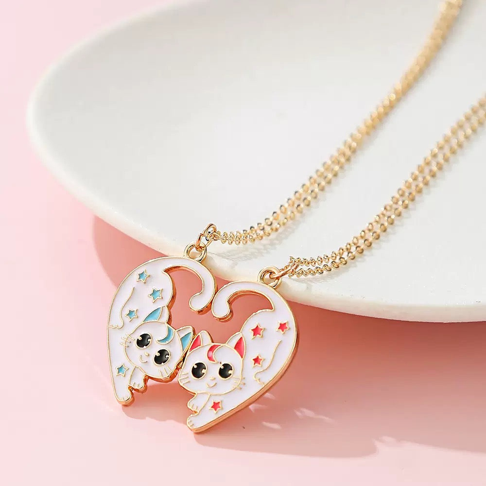 Best Friends Pendant Necklace