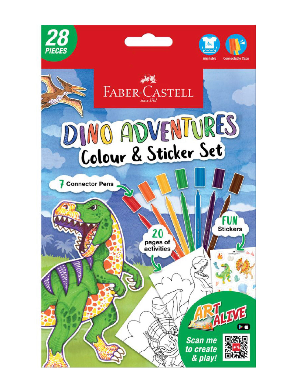 Colouring Pack Dino