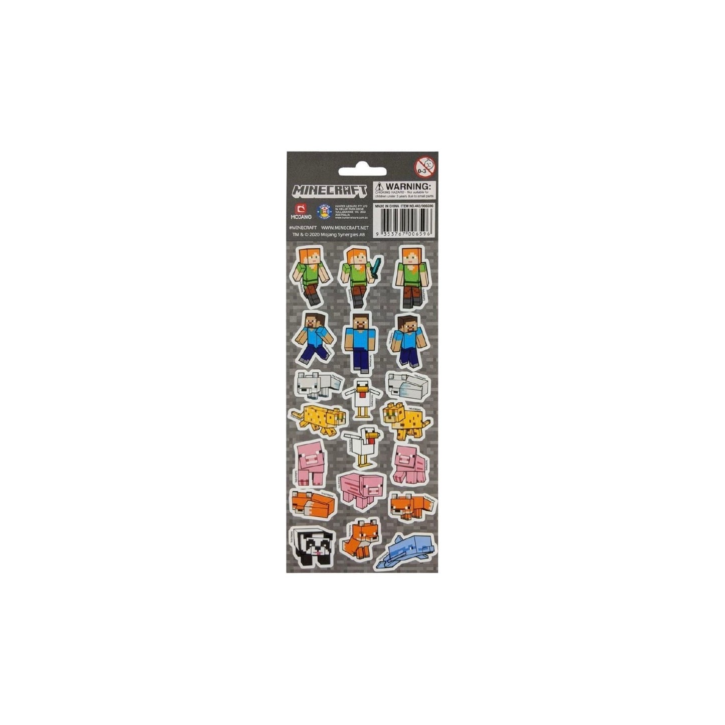 Minecraft Holographic Stickers