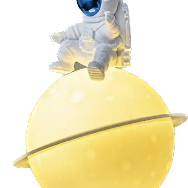 Astronaut on the Moon Light