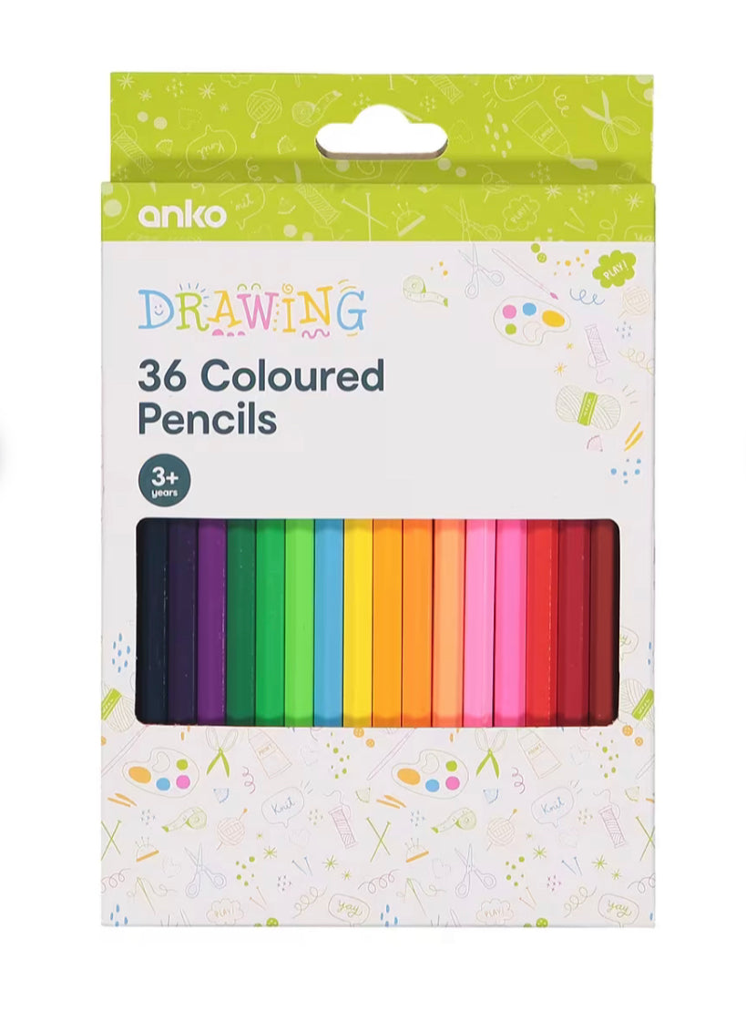 36 Coloured Pencils
