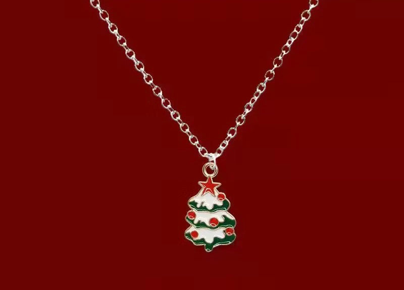Christmas Tree Necklace