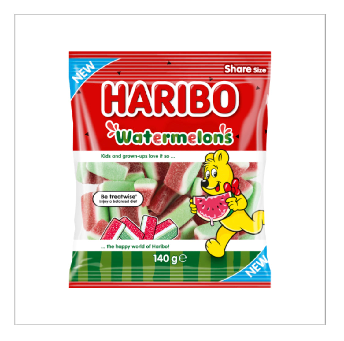 Haribo Watermelons Confectionery 140g