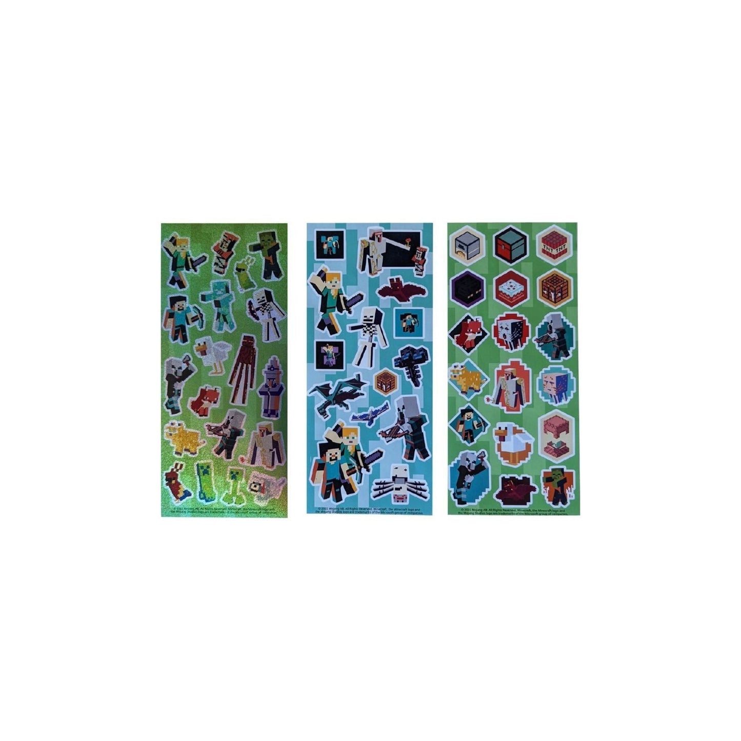 Minecraft Holographic Stickers