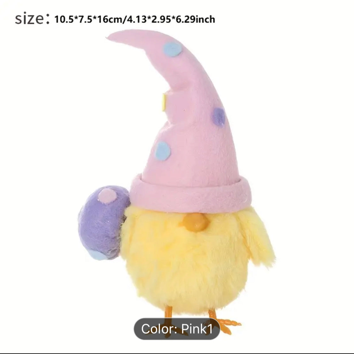 Easter Cute Egg Chicken Doll