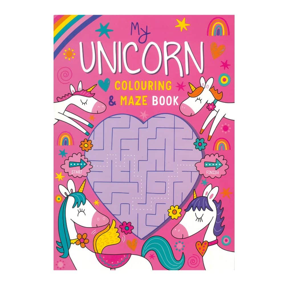 My Unicorn Colouring and Maze Book