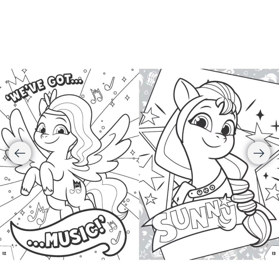 My Little Pony: Tell Your Tale In A Wingbeat Colouring Book