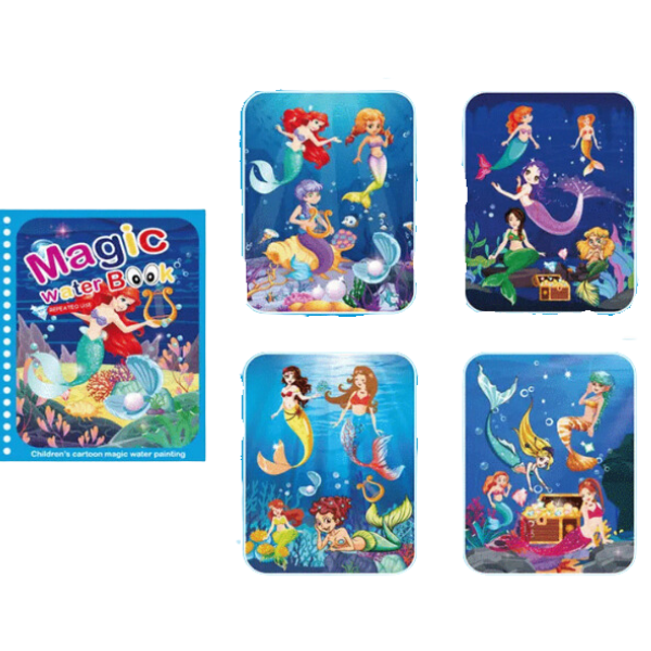 Mermaid magical water book
