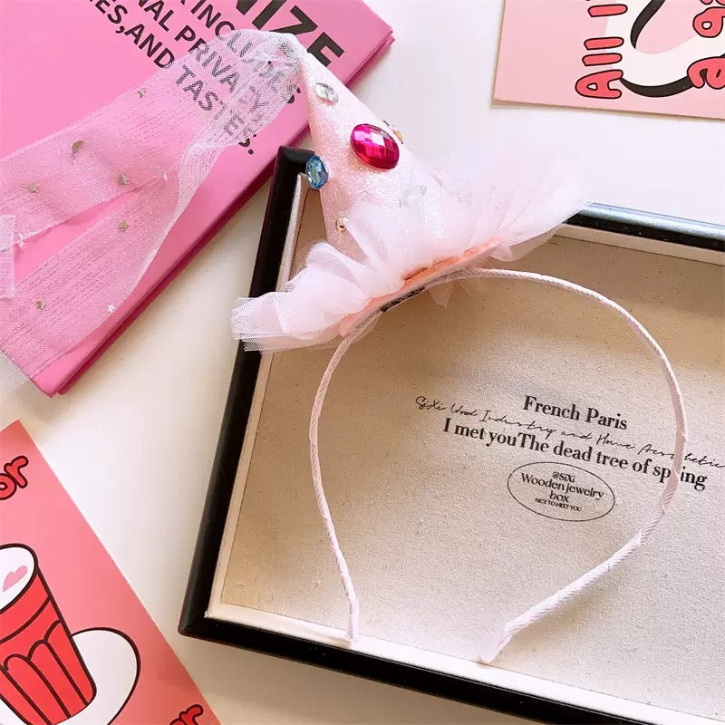 Pink Hat Headband