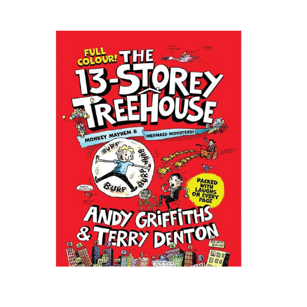 The 13 storey tree house black and white version Kiwi Kids Gifts