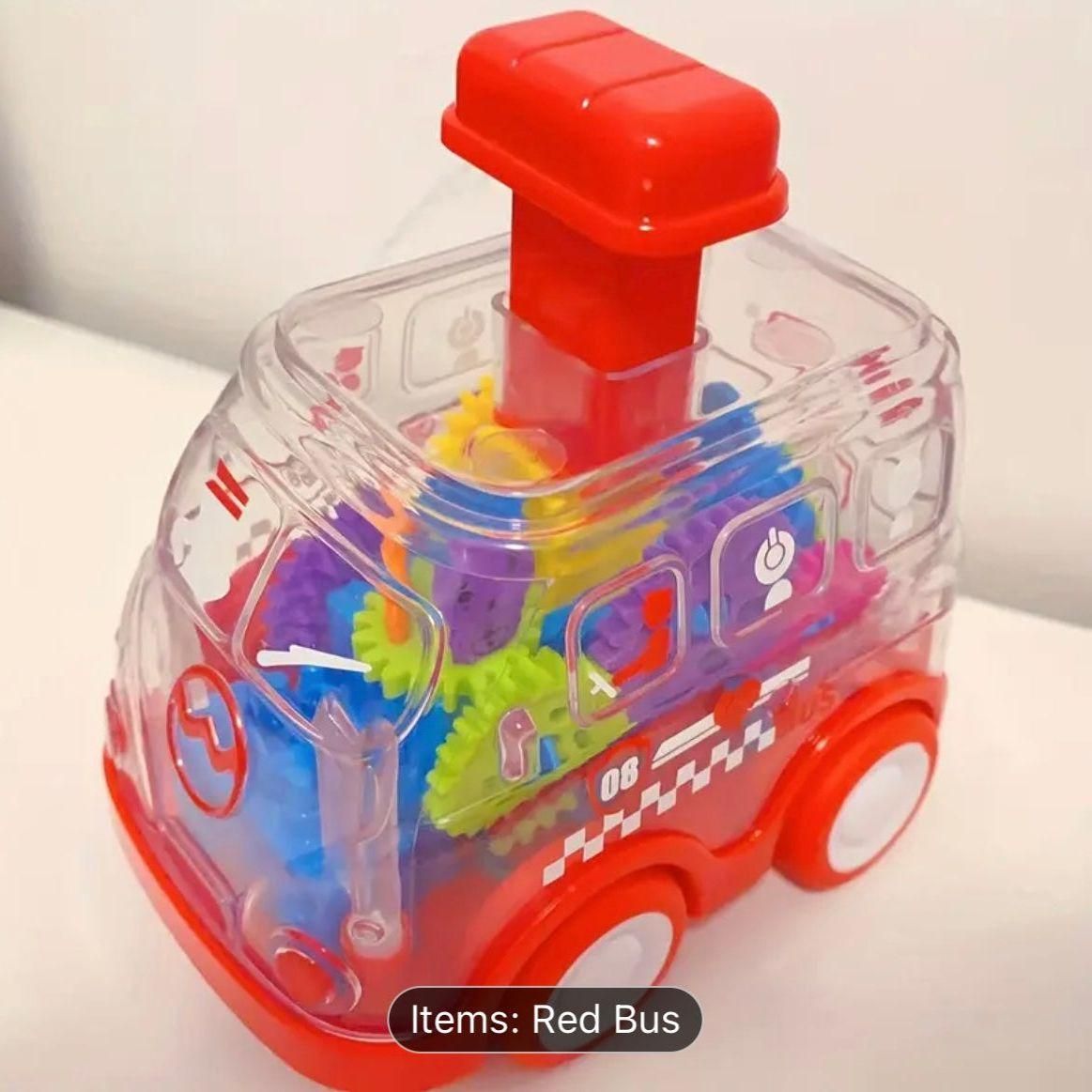 Transparent Gear Car