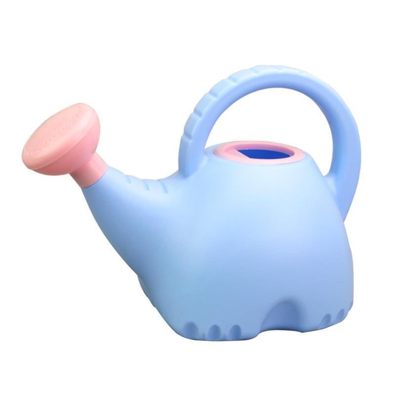 Cute Elephant Kids Watering Can 1.5L - Lightweight Plastic Garden & Beach Toy | Perfect Gift for Toddlers & Children