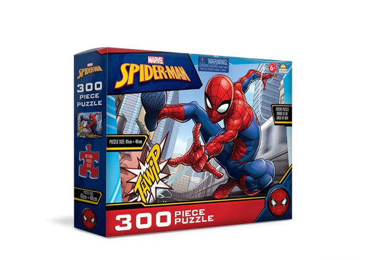 300pc Spiderman 61x46cm Jigsaw Puzzle Kids Children Brain Tease Play Game 6+