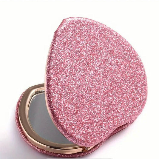 Heart Shaped Compact Mirror