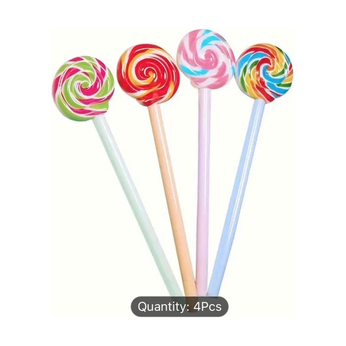 Lollipop Gel Pens - 3 pack