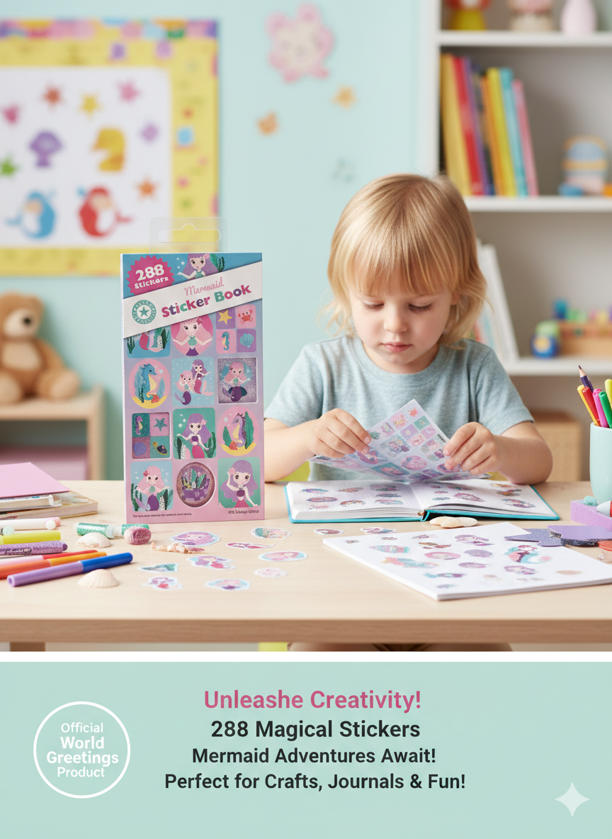 Sticker Book -288 stickers