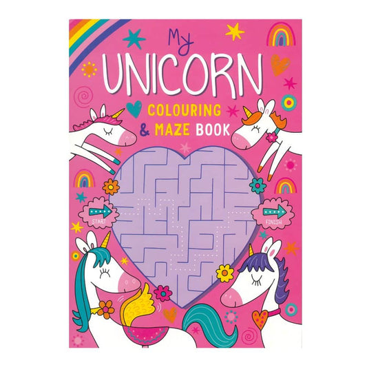 My Unicorn Colouring and Maze Book