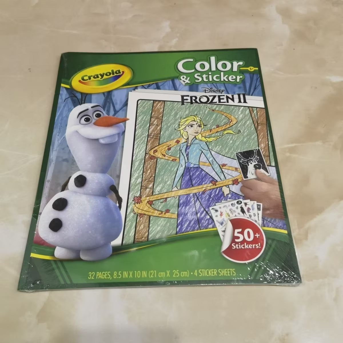Color and sticker Book