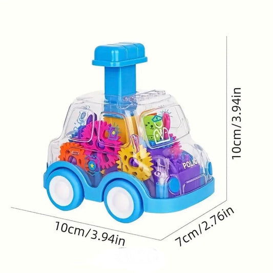 Transparent Gear Car