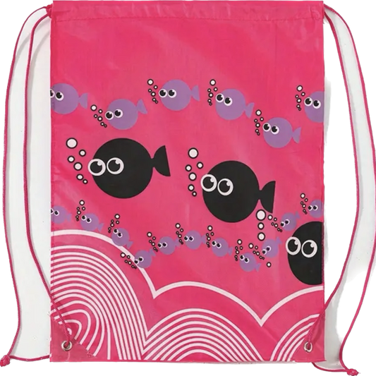 Fish Drawstring Bag