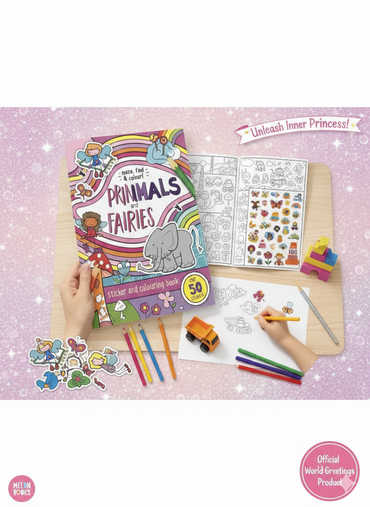 Stickers and Coloring Book