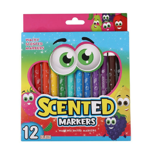 Scented Color Markers *12