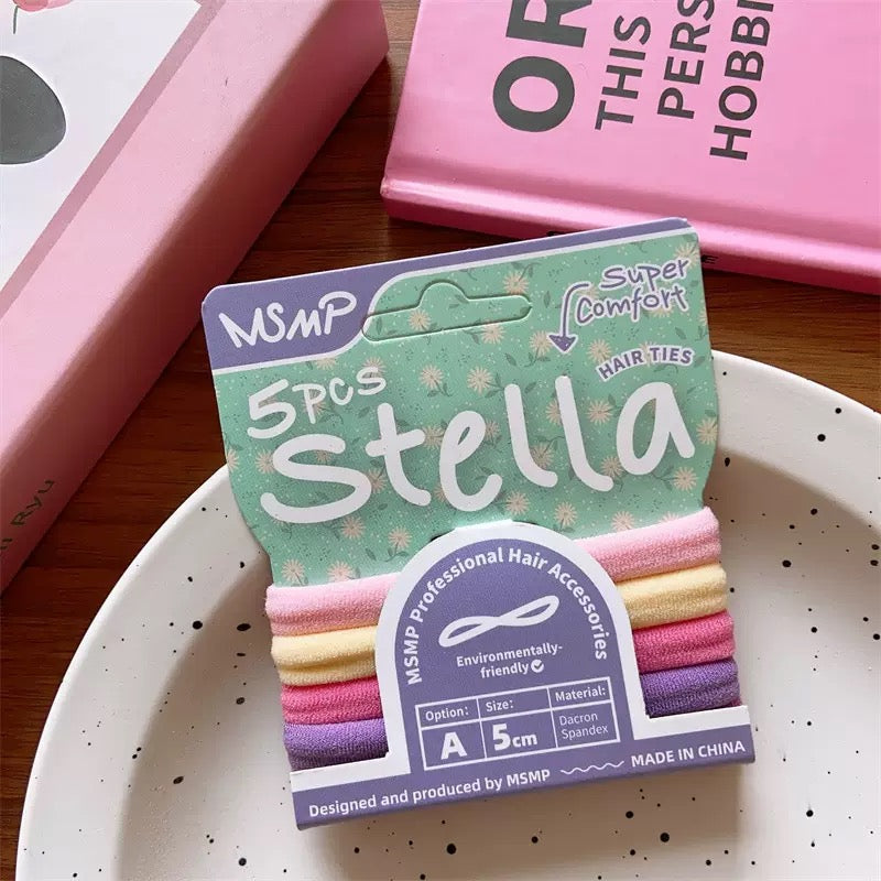 Colourful  Hair Ties